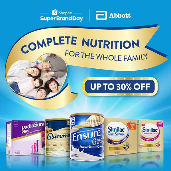 Abbott And Shopee Celebrate Family Nutrition Day By Encouraging Families To Eat Right And Live Healthy