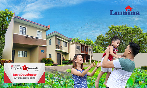 1st Carousell Property Awards Recognized Lumina Homes As The Best Affordable Housing Developer