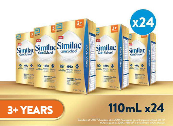 Avail Of The Similac Gainschool Ready To Drink At Shopee