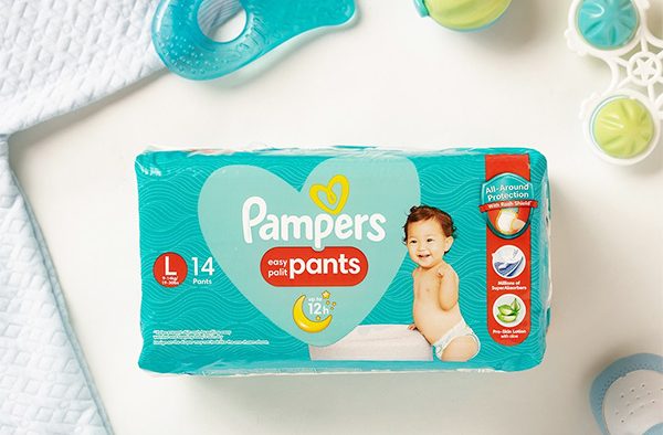 Buying Pampers As Your Baby's Diaper Only At Shopee